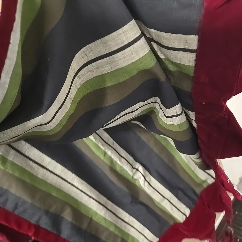Handmade quilted table runner multicolored design in rich earth tones‎ 72